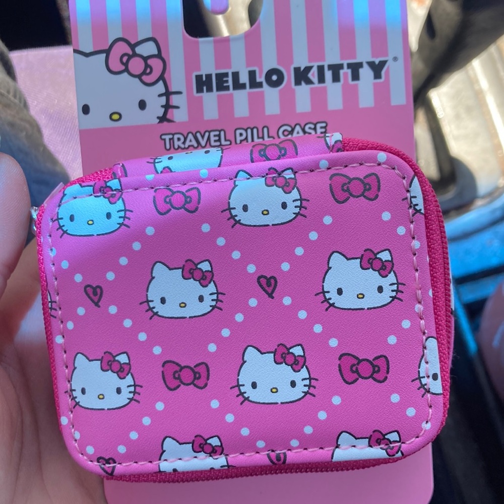 Hello kitty pill case